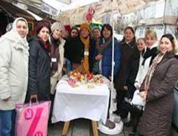 Edirneli kadın emekçiler Bakırköy'e geldi