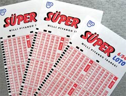 Süper Loto'da haftanın rakamları